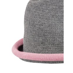 Hoedje Boston grijs-roze - chemo hoofdbedekking / alopecia hoofdbedekking Chemo mutsjes chemo Hoedje Boston grijs-roze - chemo hoofdbedekking