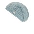 hippe chemo mutsjes winkel - Beanie Maira Washed Blue -  chemo mutsje / alopecia hoofdbedekking