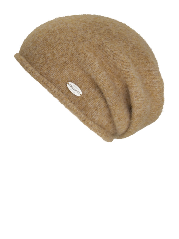 Beanie Lino Beige - chemo muts winter