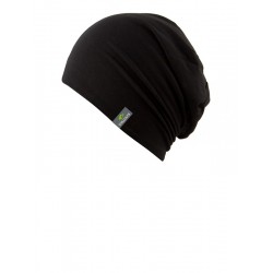 Top Aca Zwart met UV bescherming - chemo mutsje / alopecia mutsje Chemo mutsjes chemo muts zomer - Top Aca Zwart met UV bescherming