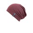 Goedkope chemo mutsjes winkel Beanie Skive Bordeaux - chemo muts
