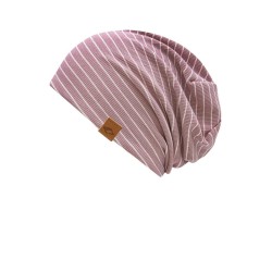 Beanie Taipeh Roze - chemo mutsje / alopecia mutsje goedkope chemo mutsjes katoen - Beanie Taipeh Roze