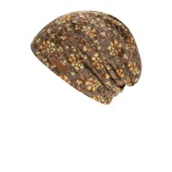 Goedkope chemo mutsjes - Beanie Linz Bruin - chemo muts zomer