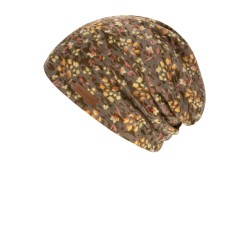 Goedkope chemo mutsjes - Beanie Linz Bruin - chemo muts zomer