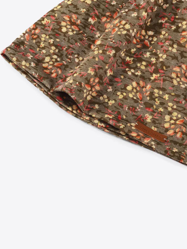 Goedkope chemo mutsjes - Beanie Linz Bruin - chemo muts zomer