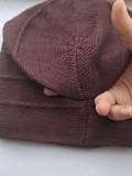 Beanie Artemis bordeaux- chemo hat / alopecia headwear