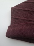 Beanie Artemis bordeaux- chemo hat / alopecia headwear