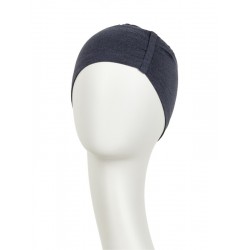Slaapmutsje Chandra Blauw - chemo muts / alopecia mutsje Hippe chemo mutsjes Slaapmutsje Chandra Blauw - chemo slaapmuts / alopecia mutsje