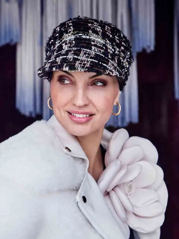 Chemo mutsjes chemo pet - Pet Pandora Midnight Bouclé Sparkles