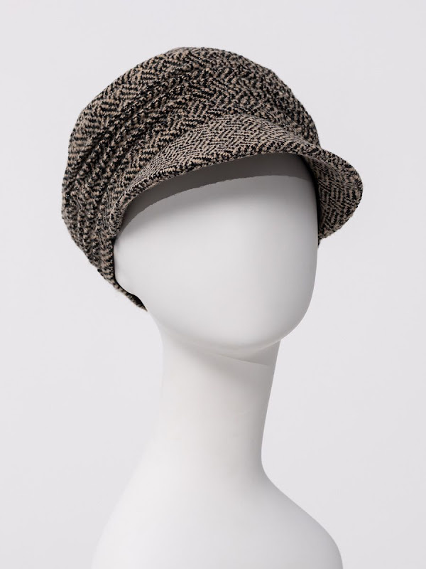 Cap Pandora Vintage Tweed - chemo cap / alopecia cap