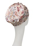 Hippe Chemo mutsjes winkel -Turban Sapphire Oriental Rose Paisley