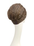 Hippe Chemo mutsjes winkel -Turban Sapphire Blue Ink