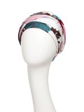 Hippe Chemo mutsjes winkel - Turban Sapphire Floral Fusion