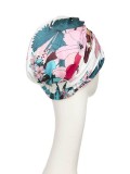 Hippe Chemo mutsjes winkel - Turban Sapphire Floral Fusion