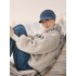 Cap HocShana - Dark Blue Denim - chemo cap / alopecia cap