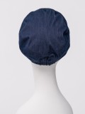 Cap HocShana - Dark Blue Denim - chemo cap / alopecia cap