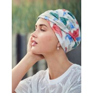 Hippe chemo mutsjes winkel - Turban Shakti Tropical Blossom - alopecia vrouwen