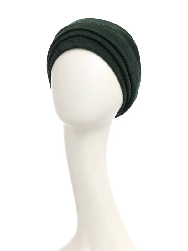 Turban Hoc Lea - cadet green - chemo hat / alopecia turban