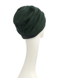 Turban Hoc Lea - cadet green - chemo hat / alopecia turban