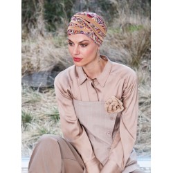 Top Shanti Moroccan Paisley - chemo hat / alopecia headwear Top Shanti Moroccan Paisley - chemo hat / alopecia headwear