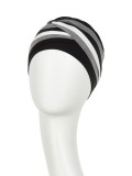 Top Shanti Grijs Zwart Ivoor - chemo mutsje / alopecia hoofdbedekking Top Shanti Grijs Zwart Ivoor - chemo mutsje / alopecia hoofdbedekking