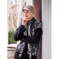 Cap HocYoga - Brown - chemotherapy headwear / alopecia cap  Cap HocYoga - Brown - chemotherapy headwear / alopecia cap