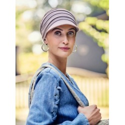 Cap HocYoga - Brown - chemotherapy headwear / alopecia cap  Cap HocYoga - Brown - chemotherapy headwear / alopecia cap