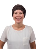 Top PLUS bruin - chemo mutsjes / alopecia vrouwen - online te koop bij Mooihoofd