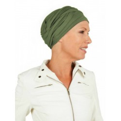Top PLUS olijf - chemo muts / alopecia hoofdbedekking Chemo mutsjes Mooihoofd - Top PLUS olijf - chemo muts / alopecia hoofdbedekking
