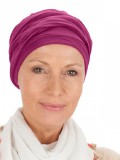 Top PLUS cyclamen - chemo hat / alopecia hat