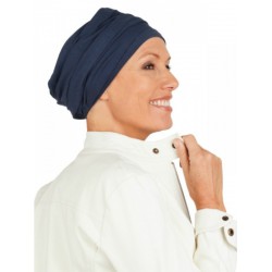 Top PLUS Navy - mutsje voor chemo of alopecia Chemo mutsjes Mooihoofd - Top PLUS Navy - mutsje voor chemo of alopecia