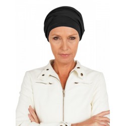 Top PLUS zwart - mutsje voor chemo of alopecia mutsje Top PLUS zwart - mutsje voor chemo - alopecia vrouwen - Mooihoofd