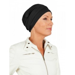 Top PLUS zwart - mutsje voor chemo of alopecia mutsje Top PLUS zwart - mutsje voor chemo - alopecia vrouwen - Mooihoofd