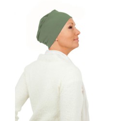 Top Tio Olive - chemo mutsje / alopecia mutsje Chemo mutsjes winkel Mooihoofd - Top Tio Olive - chemo muts