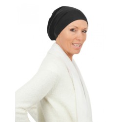 Top Tio zwart - chemo mutsje / alopecia mutsje Chemo mutsjes katoen - Top Tio zwart - chemomuts / alopecia mutsje