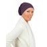goedkope chemo mutsjes winkel - Top Tio aubergine - chemo muts