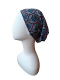 Goedkope chemo mutsjes chemo muts - Top Tio Ornament Petrol - alopecia vrouwen