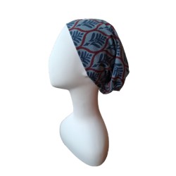 Goedkope chemo mutsjes chemo muts - Top Tio Ornament Petrol - alopecia vrouwen