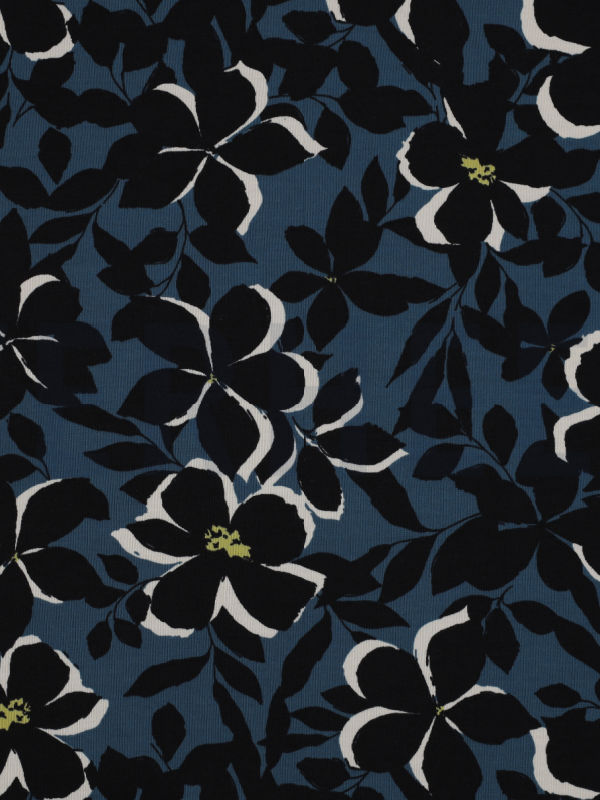 hippe chemo mutsjes chemo muts Top Tio Flowers in Blue