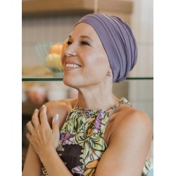 Top Aura Lilac - cancer hat / alopecia headwear Top Aura Lilac - cancer hat / alopecia headwear