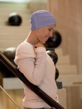 chemo mutsjes Felice- Chemo Slaapmutsje  Descanso Lila - chemo nachtmutsje