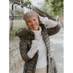 Hat Dina Oslo - Caramel Latte - chemo hat / alopecia headwear Hat Dina Oslo - Caramel Latte - chemo hat / alopecia headwear