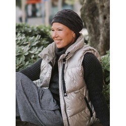 Hat Dina Oslo - Vulcanic Grey - chemo hat / alopecia headwear Hat Dina Oslo - Vulcanic Grey - chemo hat / alopecia headwear