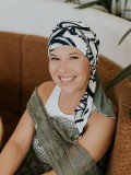 Headscarf Doris Botanical Dreams - chemo headwear / alopecia headscarf