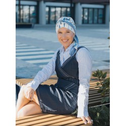 Headscarf Doris - Infinity Sky - chemo headwear / alopecia headscarf Headscarf Doris - Infinity Sky - chemo headwear / alopecia headscarf