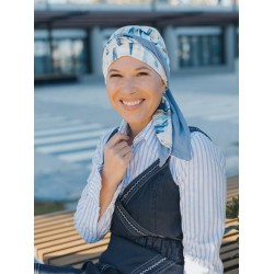 Headscarf Doris - Infinity Sky - chemo headwear / alopecia headscarf Headscarf Doris - Infinity Sky - chemo headwear / alopecia headscarf