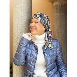 Headscarf Doris - Romantic Paisley - chemo headwear / alopecia headscarf