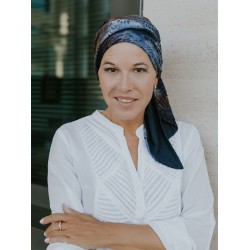 Hoofddoekjes chemo - Sjaalmutsje Doris -  Magic Skyline