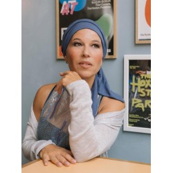 Headscarf Doris - Cobalt Blue - chemo headwear / alopecia headscarf Headscarf Doris - Cobalt Blue - chemo headwear / alopecia headscarf