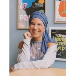Headscarf Doris - Cobalt Blue - chemo headwear / alopecia headscarf Headscarf Doris - Cobalt Blue - chemo headwear / alopecia headscarf